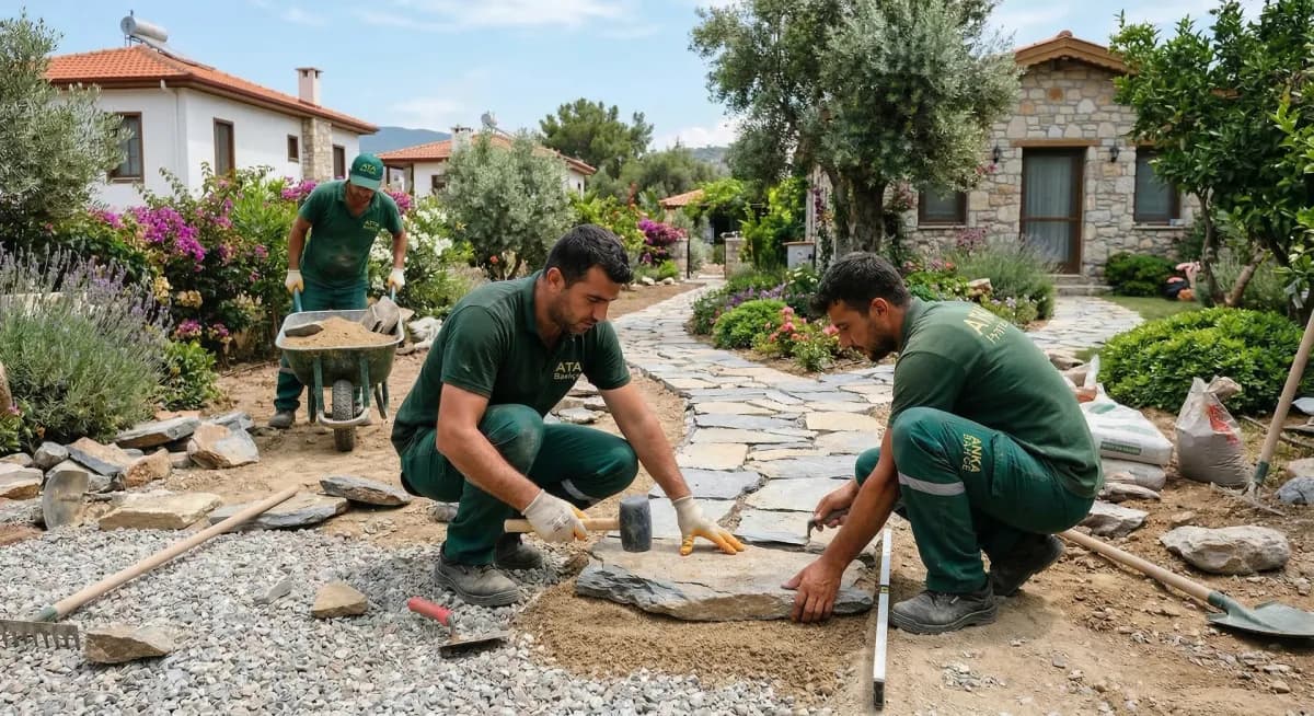 Doğal Taş Döşeme & Peyzaj